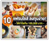 รวม 10 แฟรนไชส์ ลงทุนง่าย! ได้กำไรเกิน 100,000 บาท สวนกระแส Covid-19 พร้อมเปิดทำเลทอง HUB แห่งคอมมูนิตี้ ใจกลางบางนาและศรีนครินทร์ ใกล้ BTS 10 นาที*